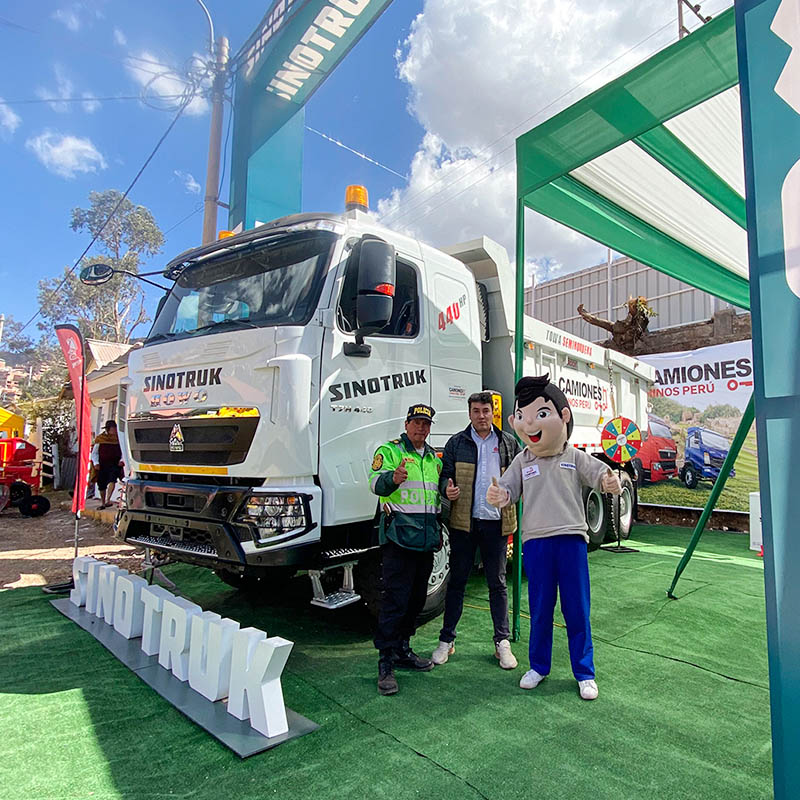 Sinotruk Howo en La Expoferia Internacional de Huancaro 2023