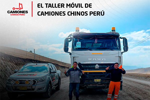 Conoce el Taller Móvil de Camiones Chinos Perú para tu Sinotruk – Howo y Shantui