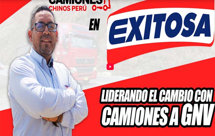 Camiones Chinos Perú en Exitosa: el futuro es GNV