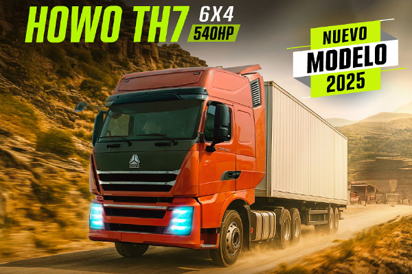 Tractor HOWO TH7: Sienta la potencia, conduzca cómodamente