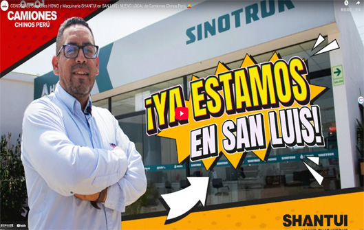 Howo, Shantui son la solución para el Transporte, Construcción y Minería