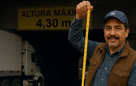 La importancia de conocer la altura de un camión de carga